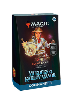 Magic Decks de Commander - Assassinato na Mansão Karlov Blame Game (RW) - ING *Para dia 03/02*