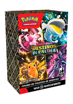 Pokémon Combo De Booster - Escarlate e Violeta SV4.5 - Destinos de Paldea