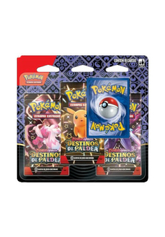 Pokémon Blister Triplo - Escarlate e Violeta - Destinos de Paldea EV4.5