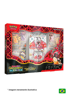 Pokémon Box Coleção Destinos de Paldea - Charizard Ex