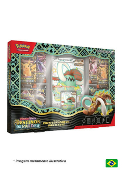 Pokémon Box Coleção Destinos de Paldea - Presa Grande Ex Radiante