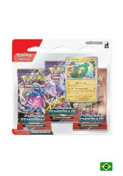 Blister Triplo Pokémon - Escarlate e Violeta SV5: Forças Temporais