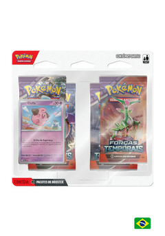 Blister Quadruplo Pokémon - Escarlate e Violeta SV5: Forças Temporais