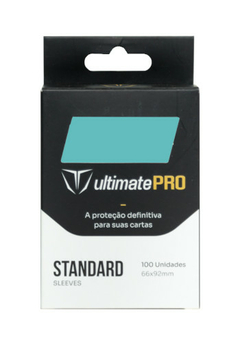 Sleeves Ultimate Pro - Eclipse Padrão - Azul Claro (100 unidades)