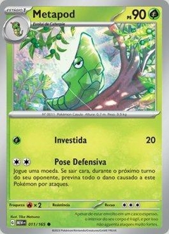 Metapod - Reverse Foil MEW 011/165