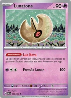 Lunatone SV3 092/197 - Reverse Foil