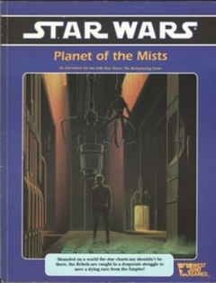 Star Wars - Planet of The Mists (RPG) - Usado - em Inglês