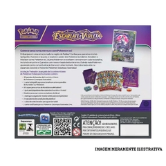 Box Pokémon Treinador Avançado Miraidon Escarlate e Violeta na internet