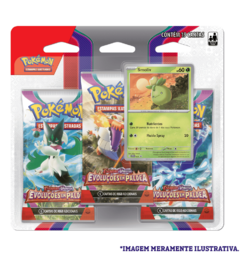 Triple Pack Pokémon Escarlate e Violeta 2 Evoluções em Paldea - loja online