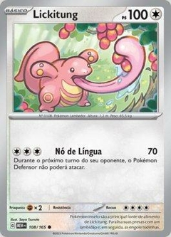 Lickitung - Reverse Foil MEW 108/165