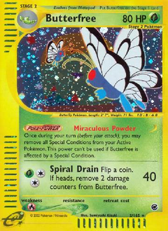 Butterfree EX 005/165 - Usado Moderadamente