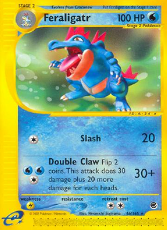 Feraligatr EX 46/165 - Usada Moderadamente