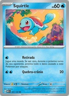 Squirtle - Reverse Foil MEW 007/165