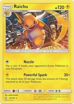 Raichu - Reverse Foil CEC 67/236