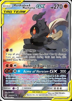 Marshadow e Machamp-GX UNB 199/214