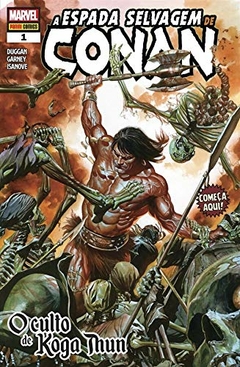 A Espada Selvagem de Conan - 1: O culto de Koga Thun Capa
