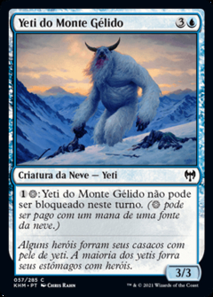 Yeti do Monte Gélido - Foil KHM 057