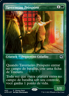 Taverneiro Próspero - Foil PR AFR 402