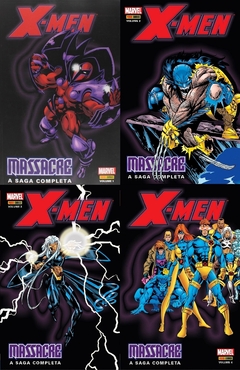 X-Men: Massacre - A Saga Completa 01 ao 04