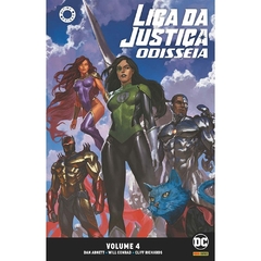 Liga da Justiça: Odisseia Completo (4 volumes) - Usado Moderadamente - Lojabat