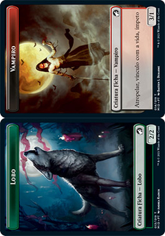 Lobo 2/2 // Vampiro 3/1 - Dupla Face Foil - MIDT 13/14