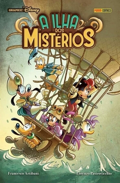 A Ilha dos Mistérios: Graphic Disney Capa dura Usado