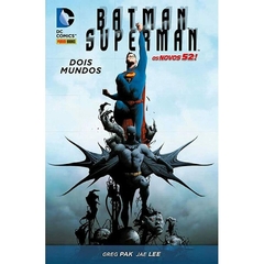 Batman/Superman, Os Novos 52! - Dois Mundos - Capa Dura - Usado