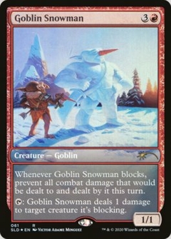 Boneco de Neve dos Goblins SLD 061 - Foil