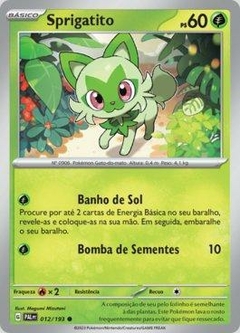 Sprigatito - Reverse Foil SV2 012/193