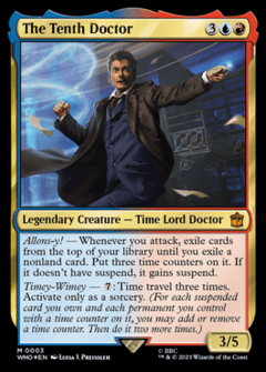 The Tenth Doctor - Foil WHO 003