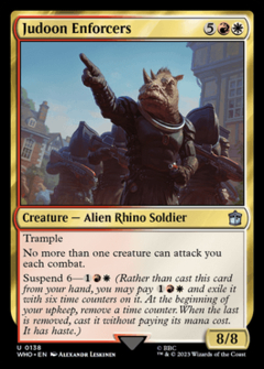 Judoon Enforcers - Foil WHO 138