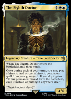 The Eighth Doctor - Foil WHO 124