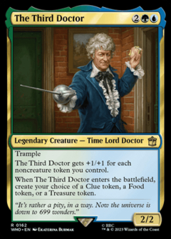 The Third Doctor - Foil WHO 162