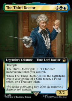 The Third Doctor - Foil WHO 1038