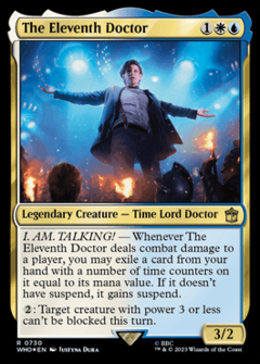 The Eleventh Doctor - Foil WHO 125