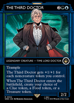 The Third Doctor - Foil WHO 554