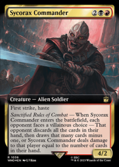 Sycorax Commander - Foil WHO 1036