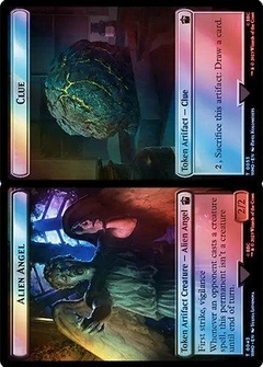Alien Angel 2/2 (#43) // Clue (#53) - Foil Especial WHOT 43/53 - ING