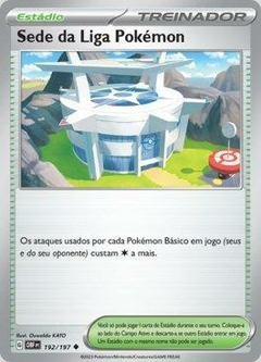 Sede da Liga Pokémon SV3 192/197 - Reverse Foil