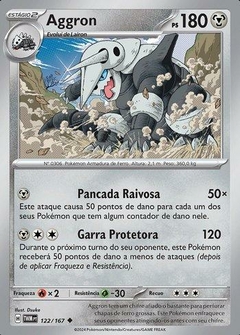 Aggron - Reverse Foil SV6 122/167