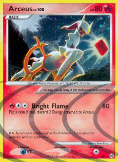 Arceus AR AR3 - FOIL - Danificada - ING