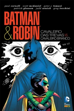 Batman & Robin: Cavaleiro das Trevas vs. Cavaleiro Branco - Capa dura - Usado