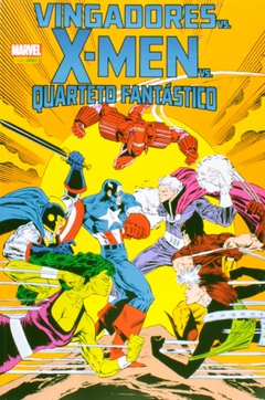 Vingadores vs X-men vs Quarteto Fantástico - Usado Moderadamente