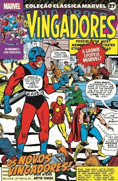 Coleção Clássica Marvel Vol 27 - Vingadores Vol. 03