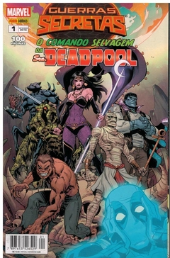 Guerras Secretas: O Comando Selvagem da Srª Deadpool Vol.01 - Usado, DANIFICADA