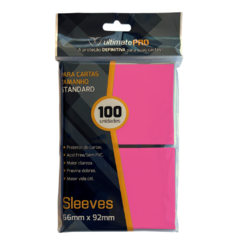 Ultimate Pro Card Sleeve Standard - Rosa C/ 100 66mm X 92mm