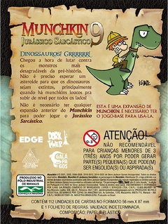 Munchkin 9: Jurássico Sarcástico (Expansão) - comprar online