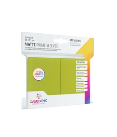 Gamegenic Matte Prime Sleeves Lima Standard Size 100 Un