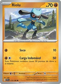 Riolu - Reverse Foil SV1 113/198