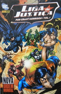 Liga da Justiça: por Grant Morrison - Nova ordem Mundial, Vol. 01 - Capa dura - Usado